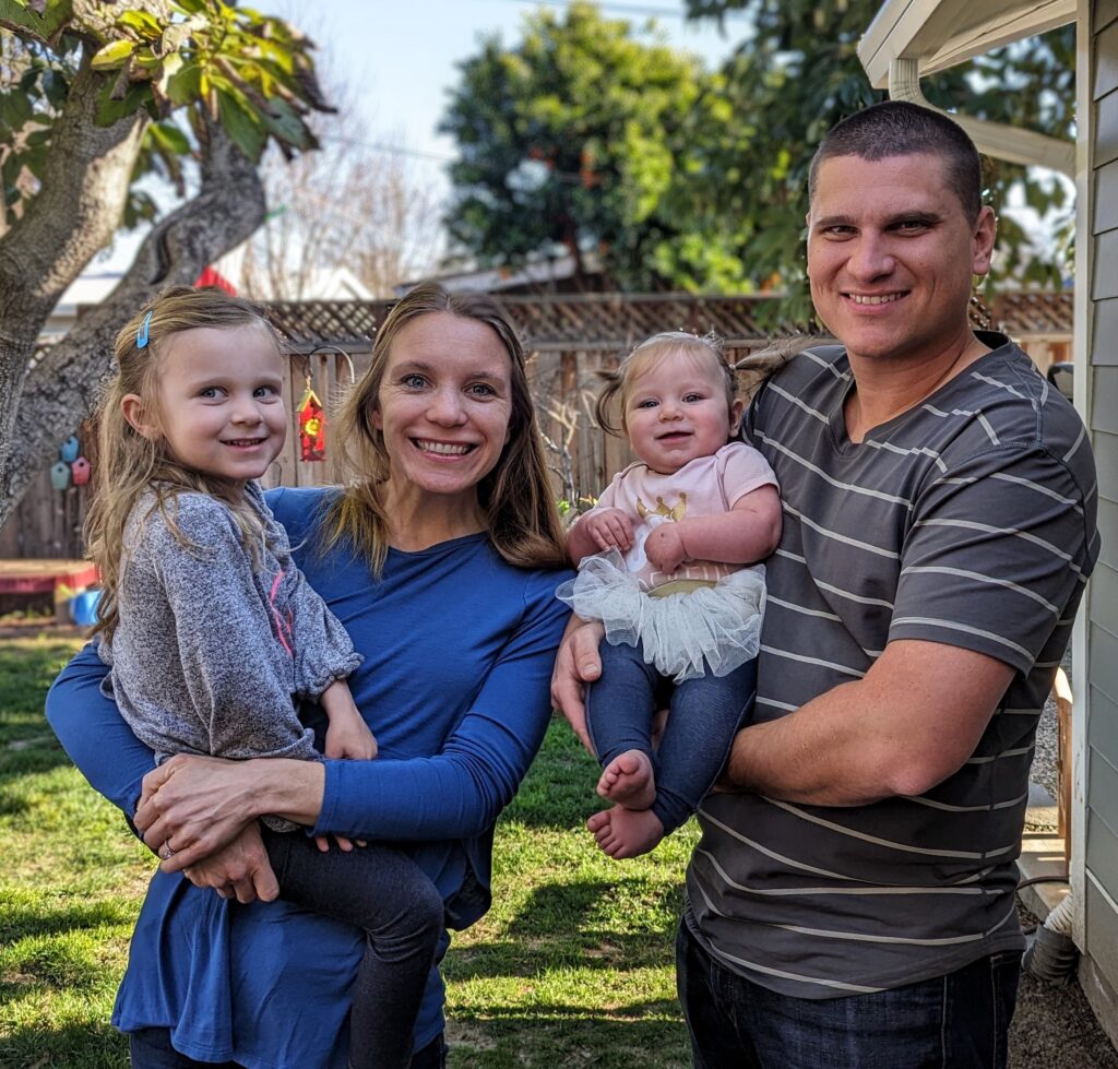 Austin and Alli Anderson with daughters - Pastors